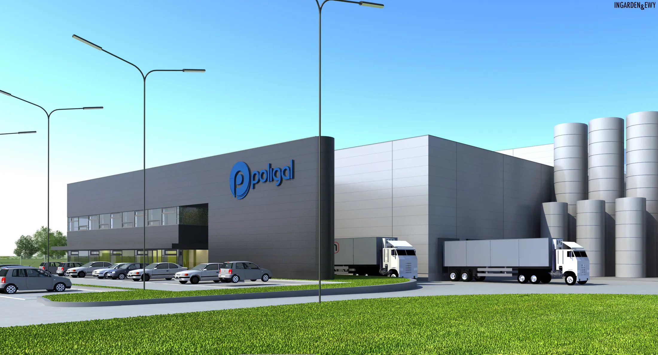 POLIGAL FACTORY IEA Ingarden&Ewý Architekci Visualization 2015