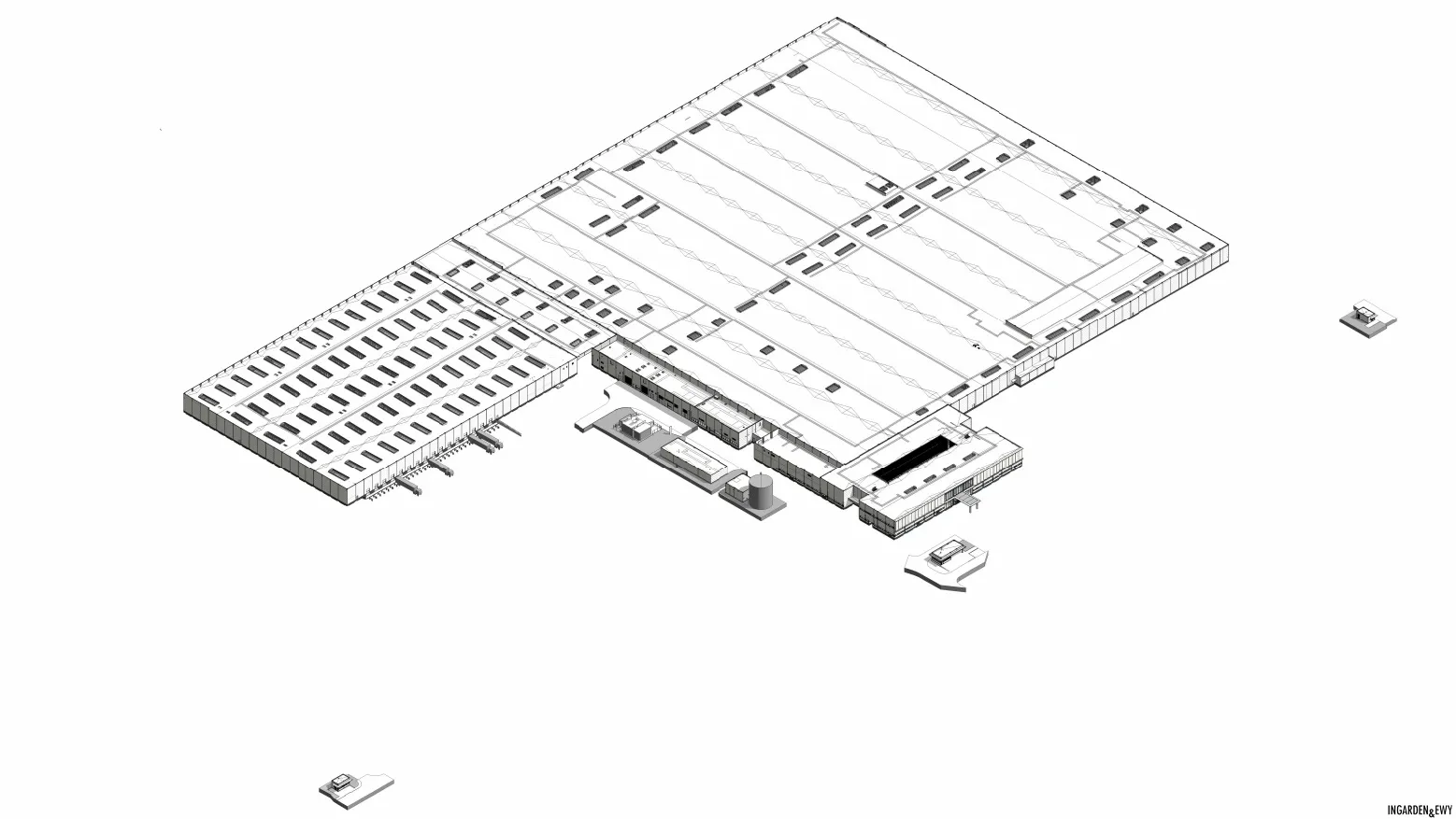 DAIKIN KSAWERÓW BIM Visualization Autodesk Revit Ingarden&Ewý Architekci